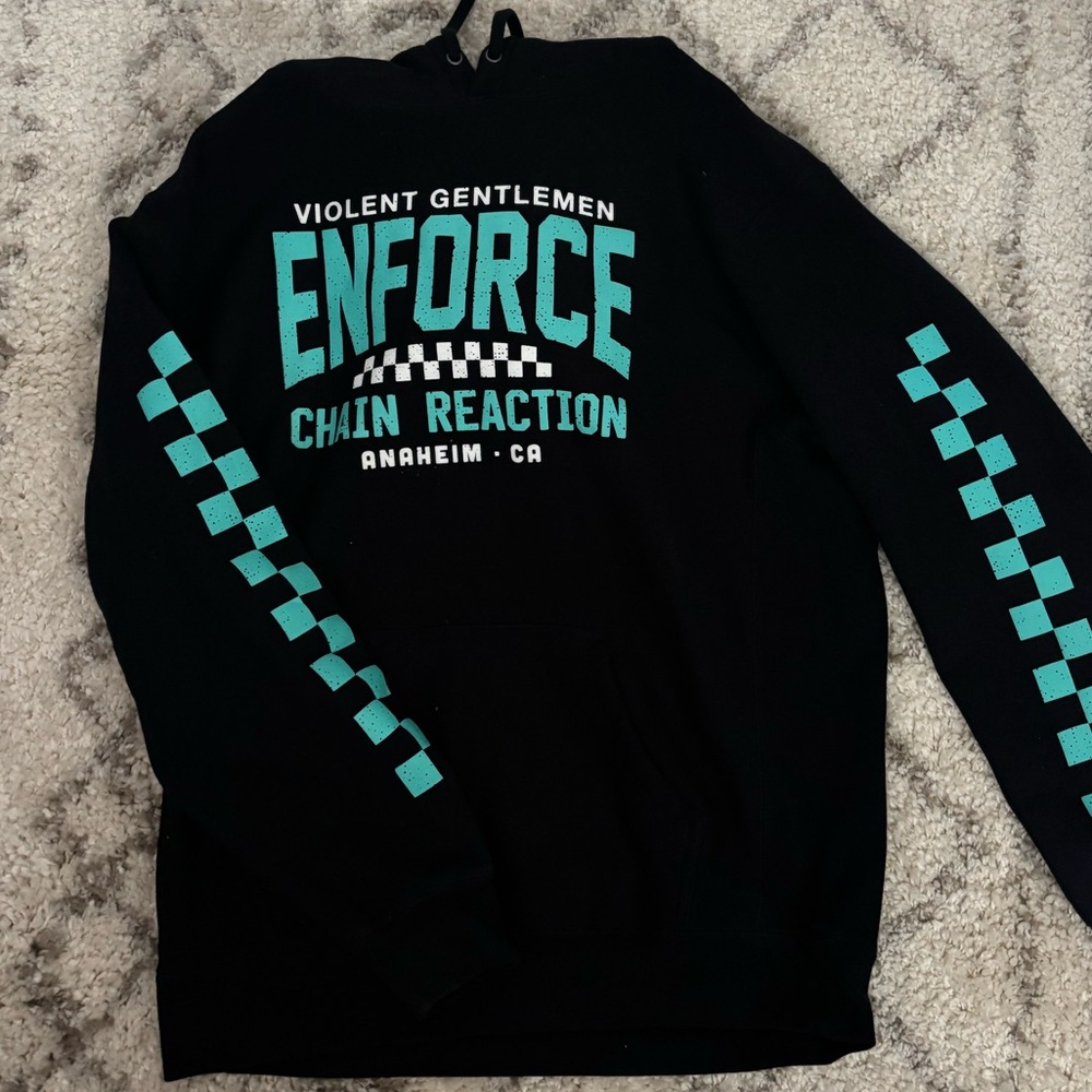 Violent Gentlemen Black Enforce Chain Reaction Sweatshirt